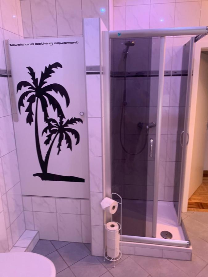Mainpark Apartment 4 Schlafzimmer Bis Zu 10 Personen Direkt Ueber Aschaffapartment Bei Aschaffenburg Mainaschaff ภายนอก รูปภาพ