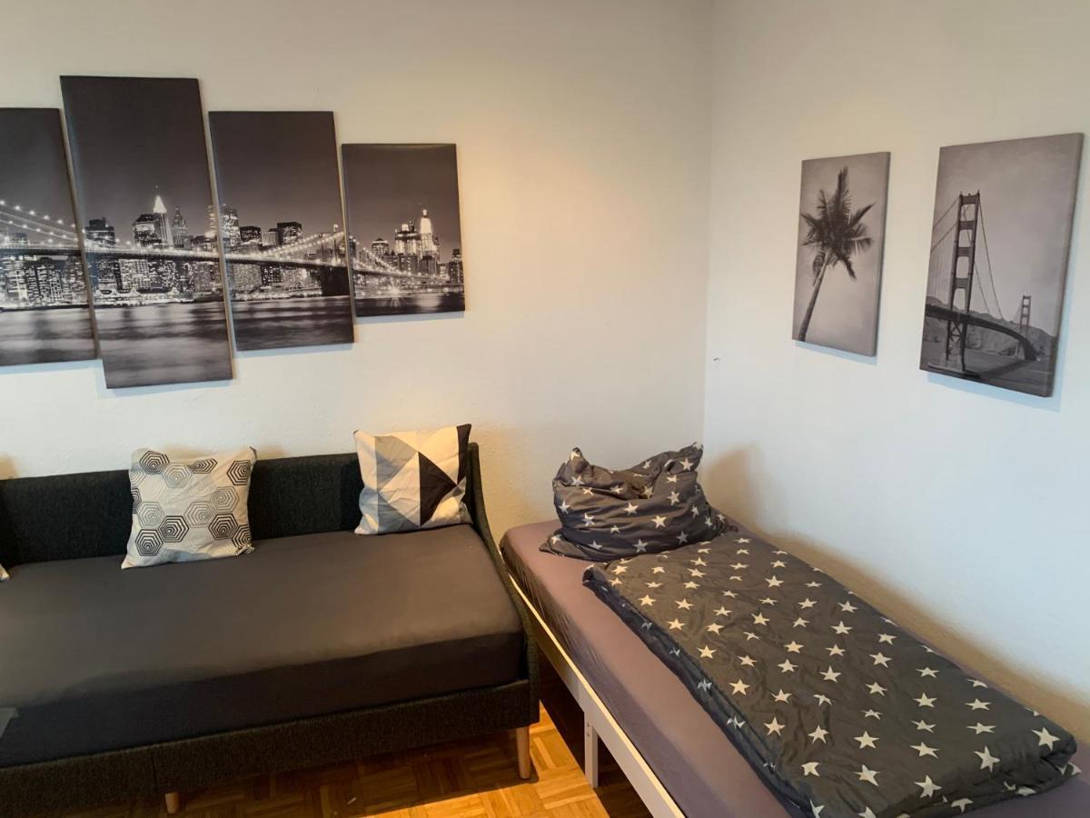 Mainpark Apartment 4 Schlafzimmer Bis Zu 10 Personen Direkt Ueber Aschaffapartment Bei Aschaffenburg Mainaschaff ภายนอก รูปภาพ
